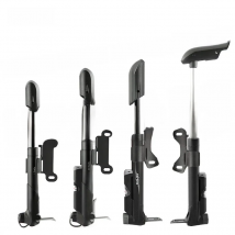 GIYO Portable Bicycle Pump with Gauge 120psi Mini Hand Cycling Air Pump Mountain Bike Smart Valve Pump Ball Toy Tire Inflator