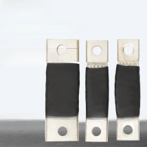 72mm Flexible Bus Bar 35mm2 50mm2 75mm2 For 140A 200A 400A Plated Copper Busbar M4 M6 M8 M10 Battery Isolation Braided Strap