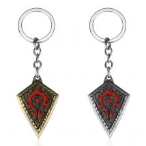 Hot Game World of War Craft WOW Horde Logo Key Chain Alliance Hearthstone Keychain Pendant Key Holder Key Ring -50