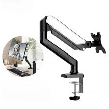 Nearhub MS-001 Monitor Arm Single Arm,Flexible Adjustment 180° Swivel, 360°Rotation Effortless Installation Monitor Arm