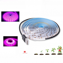 DC USB 5v Indoor Plant Grow Light Strip 1M 2M 3M Flower Seed Growth Lamp LED Full Spectrum Seedling Fito Lights USB Hydroponics