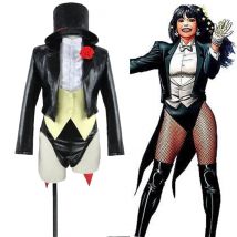 UNIVERSE Zatanna Cosplay Costume Halloween Carnival Costume Custom Made
