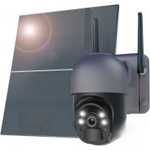 Xega 4G SIM Surveillance Camera Solar Panel 20W 20000mAh Battery 24h Recording 2K Color Night Vision Human Detection IP Camera