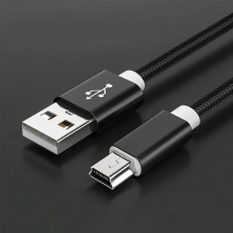 Mini USB Cable Mini USB To USB Fast Data Transfers Charger Cable for MP3 MP4 Player Car DVR GPS Digital Camera HDD Cord