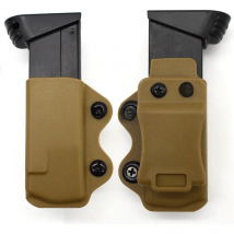 Hunting Holster Kydex IWB Mag Pouch Magazine Carrier Holster Black GL 17 22 23Tactical Fast Quick Release Magazine Case