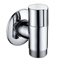 nomona Dishwasher and Washing Machine Faucet for Wall Mounted Cold Water Bibcock Male G1/2" to Male G3/4"  Angle valve