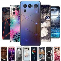 For Xiaomi Mi 11 Ultra Case 6.81 Shockproof Soft silicone TPU Back Cover Cases For Xiaomi11 Ultra Phone fundas Mi11 Ultra Cute