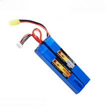 11,1 v 3000mah 20c große Kapazität elektrische Spielzeug Lithium batterie Twin Long Strip