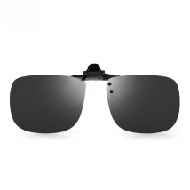 Polarized Clip On Sunglasses Women Men Frameless Filp up Sunglasses for Prescription Glasses UV400