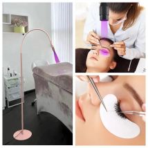 UV Lamp Eyelash Noise Reduction Foot Switch 10W Fast Dry Polish Lash UV Glue Curing Beauty Salon Eyelash Extension Light