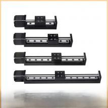 T-type Mini Linear Motor Stage Linear Rail Slide CNC Sliding Table XYZ Axis & Nema11 Motorized Linear Motion Stage 5kg Load