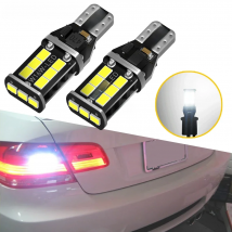 2PCS W16W LED T15 CANBUS Car Backup Reverse Lights Bulb NO OBC ERROR Tail Lamp for Lada Granta Niva Priora Kalina Xray Vesta