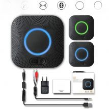 1Mii Bluetooth Audio Receiver aptX LL Dual Link RCA 3.5mm AUX 3D Music 30M Long Range Wireless Audio Adapter for Speake B06 Plus