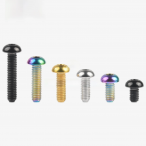 Wanyifa Titanium Bolt M4x6/8/10/12/15/20mm Hex Head Screws for Bicycle