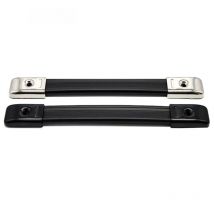 1PC  High-Quality Single-Hole Black Handle Guitar Speaker Rubber Handle Guitar Power Amplifier Handle Matching Buckle And ScrewP