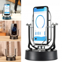 Single Phone Swing Device Automatic Shake Wiggler Step Earning Mobile Phone Holder Support Desk Bracket Smartphone Stand