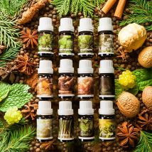 12Types Natural Plant Essential Oils Premium Grade Essential Oils skinCare Essential Oils For Diffuser Skin Candles