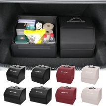 Car Organizer Trunk Storage Box Stowing Tidying Container Bag For Mercedes Benz AMG W204 W205 W203 W211 W201 W210 W108 W124