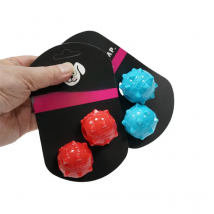 CAITEC Dog Toys Mini Squeaking Ball Soft Floatable Springy Great for Tossing and Chasing Best for Mini or Small Dogs