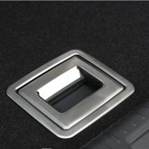 2pcs/set stainless steel car trunk box bowl trim decoration frame for Volkswagen Golf 7 auto accessories car styling