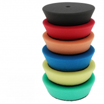 3 inch high quality bevel round corner sponge polishing wheel, used for polishing and waxing of fine parts sponge polishing ball