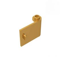 Gobricks GDS-1141 Door 1 x 3 x 2 Right - Open Between Top and Bottom Hinge compatible with lego 92263 pieces of children's DIY