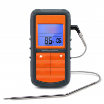 ThermoPro TP06B Digital Kitchen Food Thermometer Single Probe with Timer/Temperature Alarm for Smoker BBQ Meat Cooking