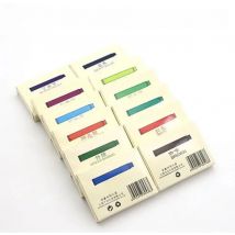 60 pcs/Lot 12 different color cartridge Jinhao fountain pen universal ink supplies Stationery Office school accessories A6294