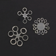 1000 Groups Carp Fishing Accessories Round Bait Ring For European Reservoir Pond Fishing Pill-shaped Stick Fishing Tackles Pesca