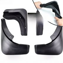 Set Molded Car Mud Flaps For Audi A4 B8 2008 - 2013 Splash Guards Mud Flap Mudguards Fender Styling 2009 2010 2011 2012