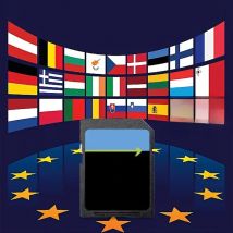 8GB Galaxy Car MCA 2022 S-Max GPS Software SD CID Card Navigation for Ford SD Card