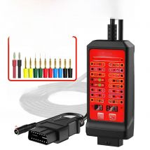 WOYO 12V 24V Car OBD Breakout Box 16 Pin OBD2 Diagnostic tool with 27.5/59inch OBD extension cable, Automotive CAN Tester Box