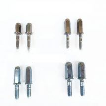 2pcs/lot Motorcycle Exhaust Escape moto Nuts screw M6 M7 M8 125cc 250cc chinese dirt pit monkey bike 110cc scooter muffler Studs