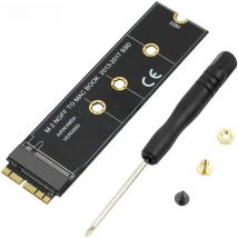 M.2 NVME SSD Convert Adapter Card for MacBook Air Pro Retina 2013-2017 A1465 A1466 A1398 A1502 NVME/AHCI SSD Upgraded Kit