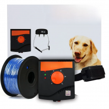 TP16 Pet Wired Fence System Dog Electric Fencing System Rechargeable Waterproof 6 Level Adjustable Pet Training Collar