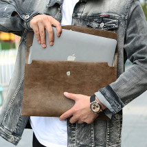 Sleeve Case for ( MacBook Mac Book iPad ) Air M1 M2 Pro 13 3 13.6 14 2 12 9 Inch Cover Bag Leather Men's Folder 2022 2021 2020