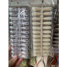 240Pcs Water Drop Almond Nail Art Practice Nail Piece Nail Polish Model Color Contrast Color Board Color Card Display Board