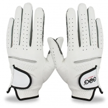 Pack 1 Pc Golf Gloves Men's Left/Right Hand Soft Breathable Pure Sheepskin With Anti-slip Granules Golf Gloves Golf Men