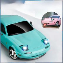 LDRC LD1804 RC Drift Car 1/18 Mazda Mx5 2.4G 2WD ESP Gyroscope LED Lights Full Scale Controlled Model Children Car Toys Gifts