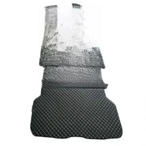 High quality! Custom full set car floor mats + trunk mat for Right hand drive Toyota Estima 2021-2006 7 8 seats durable carpets
