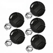Wholesale 30pcs/lot 37mm 39mm 40.5mm 43mm 46mm center pinch Snap-on cap cover for camera Lens without logo Free ship with track