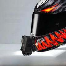 for HJC RPHA 11 Customized Helmet Aluminium Chin Mount for GoPro Hero 12 11 10 Insta360 X4 X5 Ace pro DJI Action 5 4 Camera