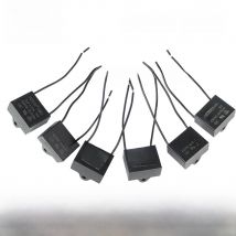 1/5PCS CBB61 Fan Starting Capacitor 450V Fan Capacitors 0.8/1/1.2/1.5/2/2.5/3/3.5/4/4.5/5/6/7/8/10UF Run Capacitors CBB