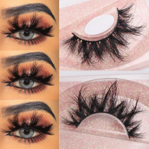 RED SIREN Makeup Eyelashes 3D Mink Lashes Fluffy Wispy Volume Natural long Cross False Eyelashes Eye Lashes Reusable Eyelash