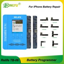 Relife tb-06 tb-05 Batterie kabel Reparatur programmierer für iPhone 12 13 14 Batterie lesen Daten Gesundheits zyklen Recovery Instrument Tool