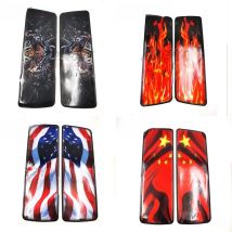 Motorcycle Saddlebag Cover sticker Suitcase decals For Harley Road King Electra Glide Street Glide Road Glide 1996-2021