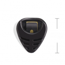 2020 hot small beautiful box guitar pick 7 color 3.6cm high quality plastic material Guitar Accessories guitar picks box boxes