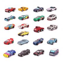 10PCS 1:150 N Scale Painted Car Toys Plastic Vehicle Diecast Miniature Machine Educational Birthday Gift for Collection