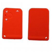 Cocolockey Key Card Cover Case Skin Set Fit for Renault Laguna Espace 3Button Remote Key Silicone Holder Protector Car Accessory