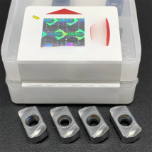 LNMU0303ZER-MJ AH130 LNMU0303ZER-MJ AH725 carbide double-sided fast feed cutting insert LNMU 0303